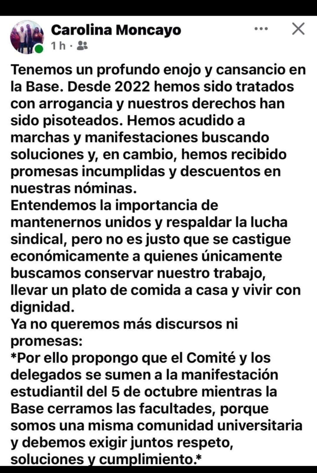 LA AGITACIÓN 