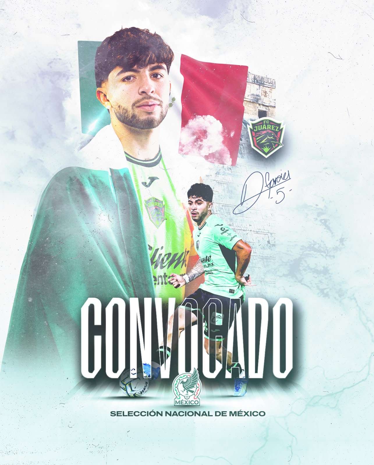 Convocan a Denzell García a la Selección Mexicana para la Fecha FIFA