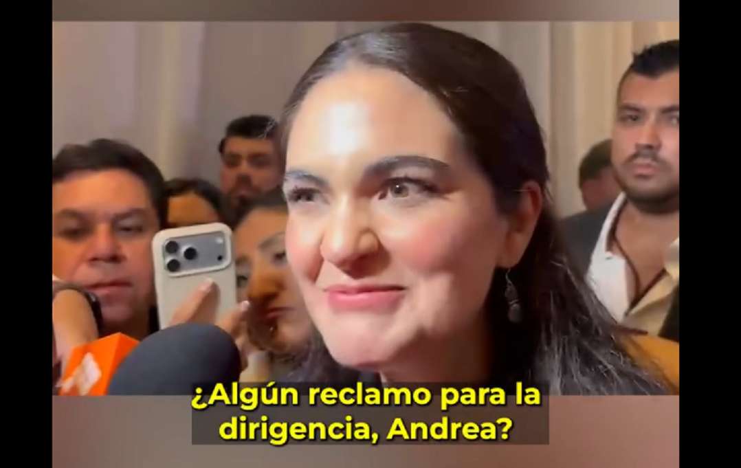 No responde Andrea si volverá al Senado